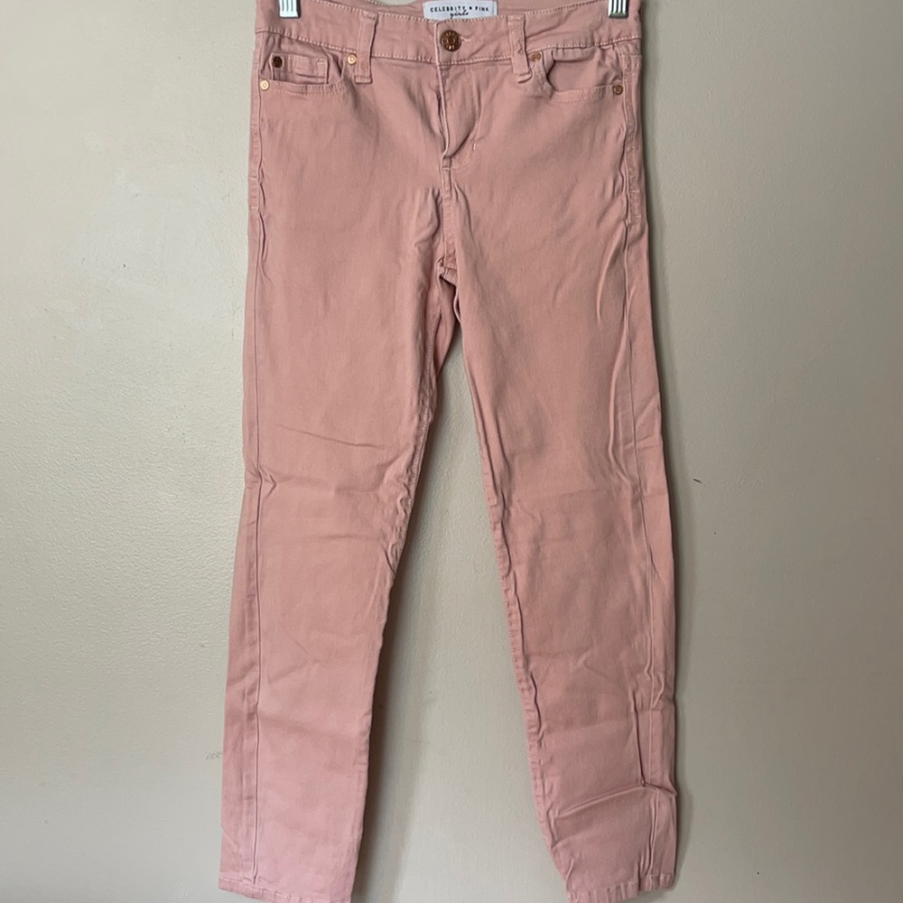 Celebrity Pink Stretch Skinny Pant sz 12
